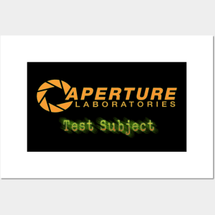 Portal Test Subject Survivor Posters and Art